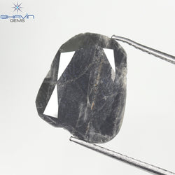 1.78 CT Slice Shape Natural Diamond Brown Color I3 Clarity (13.00 MM)