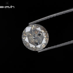 1.69 CT Round Shape Natural Loose Diamond White Color I3 Clarity (7.55 MM)