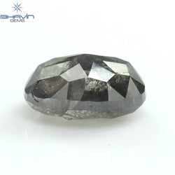 0.43 CT Oval Shape Natural Diamond Salt And Papper Color I3 Clarity (5.18 MM)