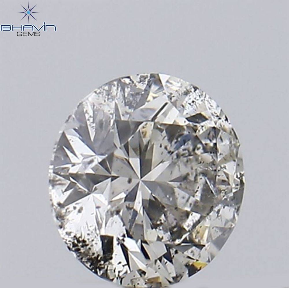 0.25 CT Round Shape Natural Loose Diamond White(H)  Color SI2 Clarity (3.99 MM)