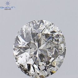 0.25 CT Round Shape Natural Loose Diamond White(H)  Color SI2 Clarity (3.99 MM)