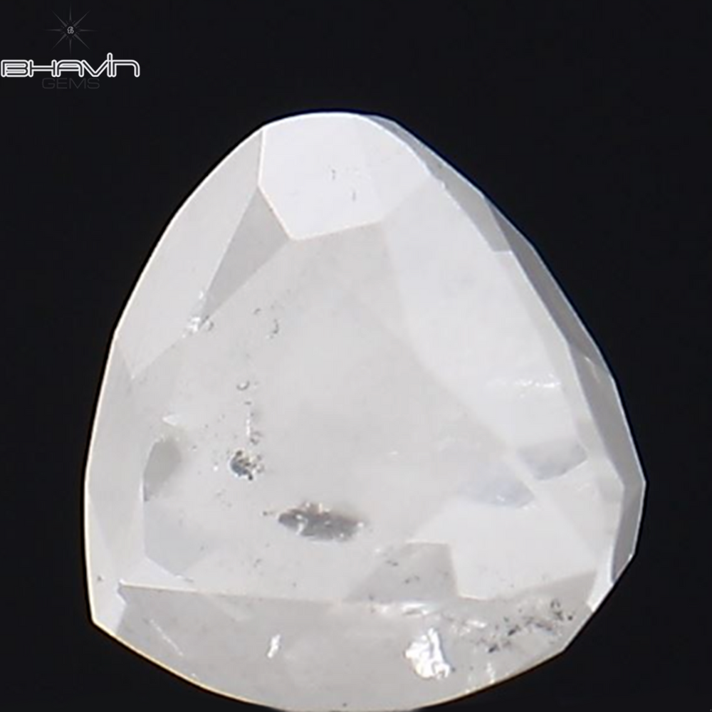 0.50 CT Heart Shape Natural Diamond White Color I3 Clarity (4.56 MM)