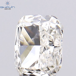 0.07 CT Cushion Shape Natural Diamond White Color VS2 Clarity (2.65 MM)