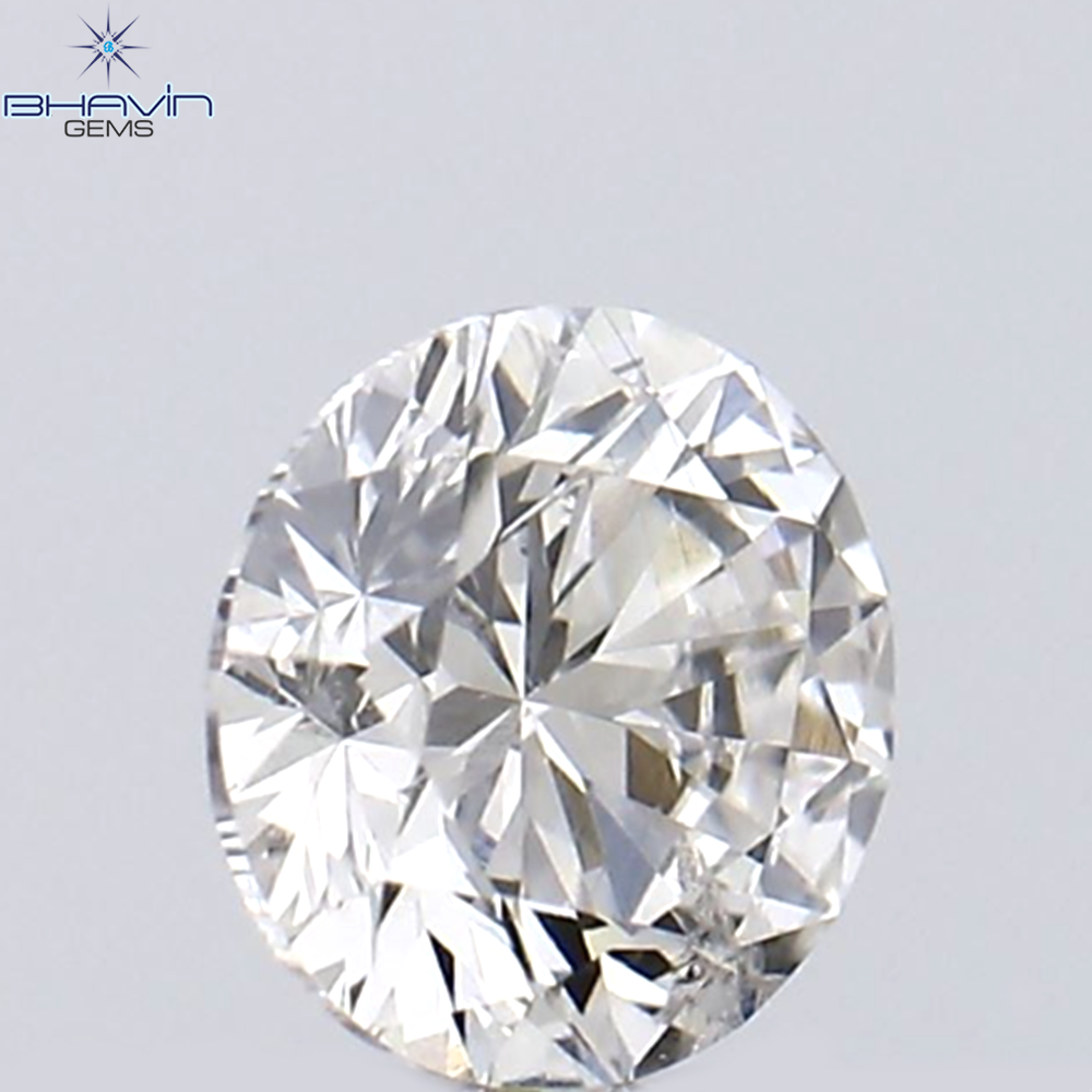 0.22 CT Round Shape Natural Loose Diamond White (G) Color SI1 Clarity (3.85 MM)