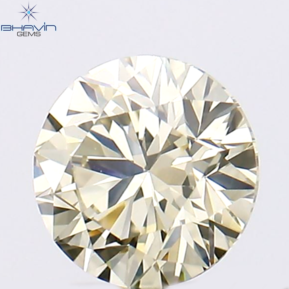 0.31 CT Round Shape Natural Loose Diamond White (L) Color VS1 Clarity (4.22 MM)