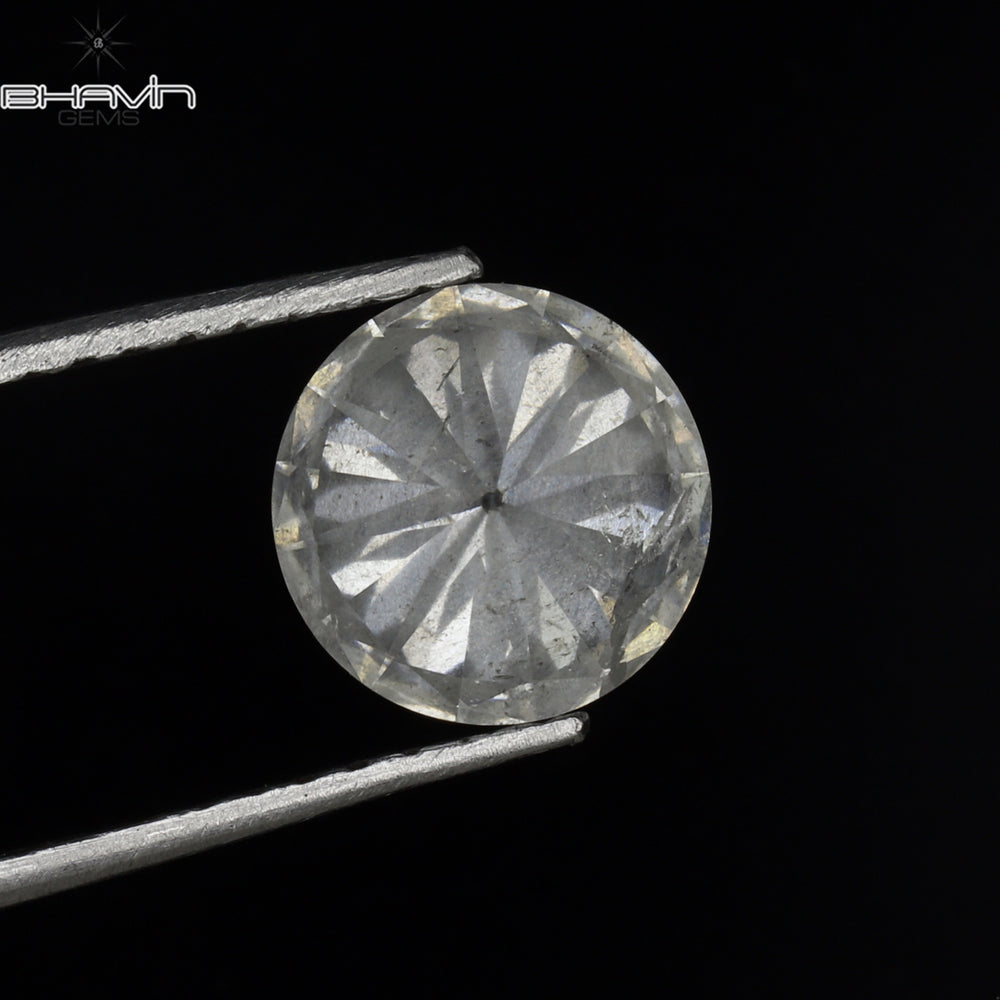 1.55 CT Round Shape Natural Loose Diamond White Color I3 Clarity (7.30 MM)