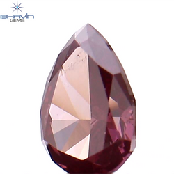 0.16 CT Pear Shape Natural Diamond Pink Color VS1 Clarity (4.23 MM)