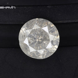 0.56 CT Round Shape Natural Diamond White Color I3 Clarity (5.15 MM)