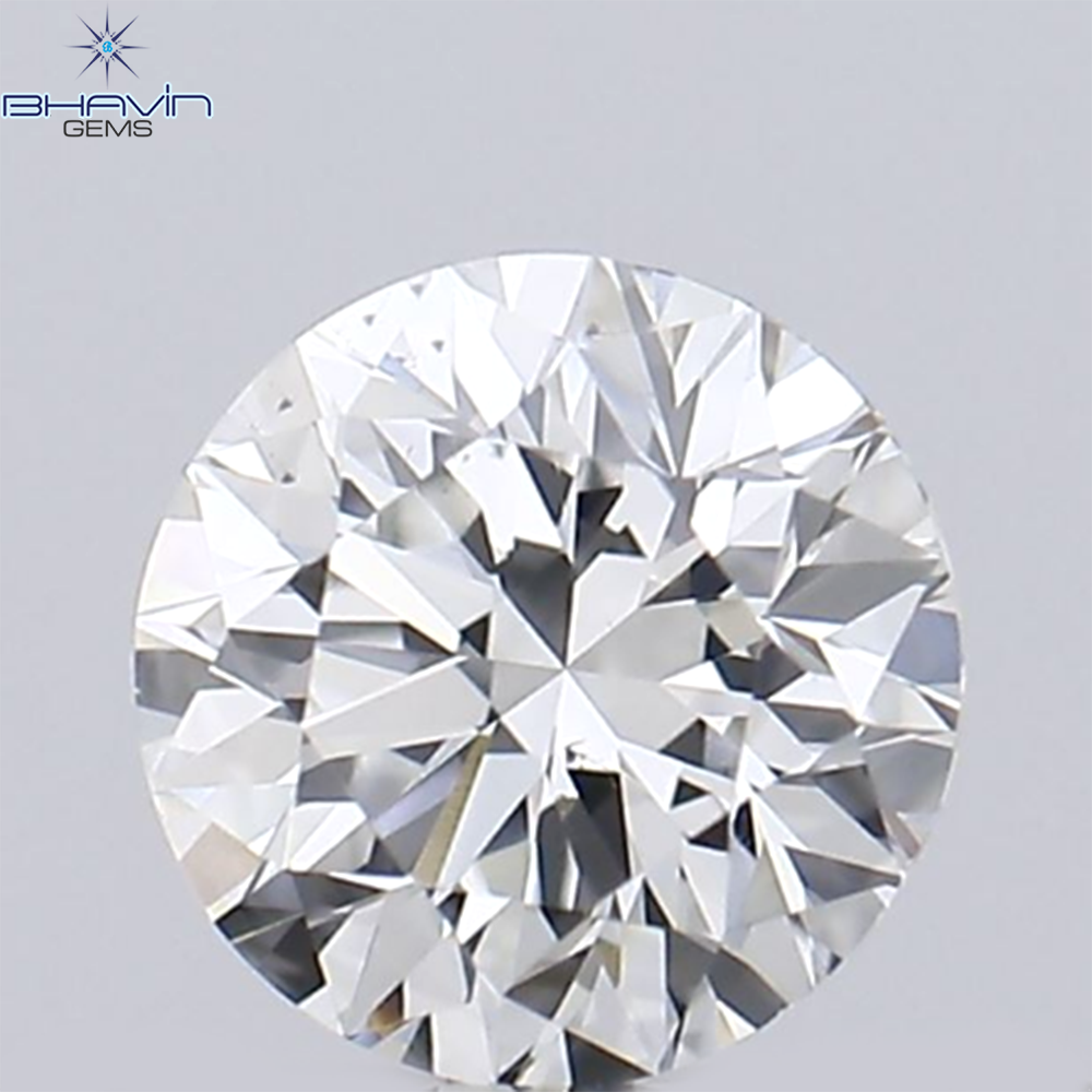 0.25 CT Round Shape Natural Loose Diamond White(G) Color VS1 Clarity (3.94 MM)