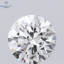 0.25 CT Round Shape Natural Loose Diamond White(G) Color VS1 Clarity (3.94 MM)