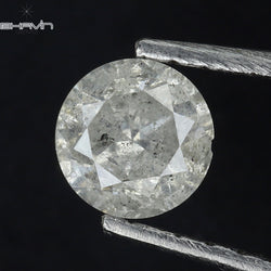 0.36 CT Round Shape Natural Loose Diamond White Color I3 Clarity (4.36 MM)