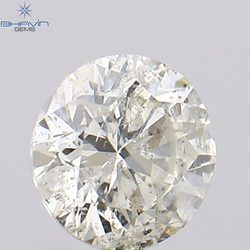 0.27 CT Round Shape Natural Loose Diamond White(H) Color I1 Clarity (3.84 MM)