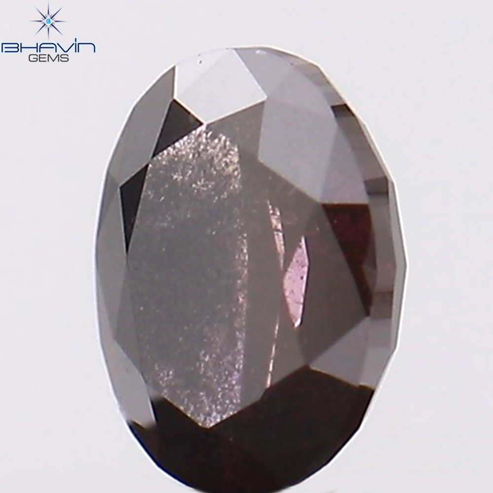 0.15 CT Oval Shape Natural Diamond Pink Color I3 Clarity (3.72 MM)