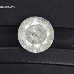 0.53 CT Round Shape Natural Diamond White Color I3 Clarity (5.15 MM)