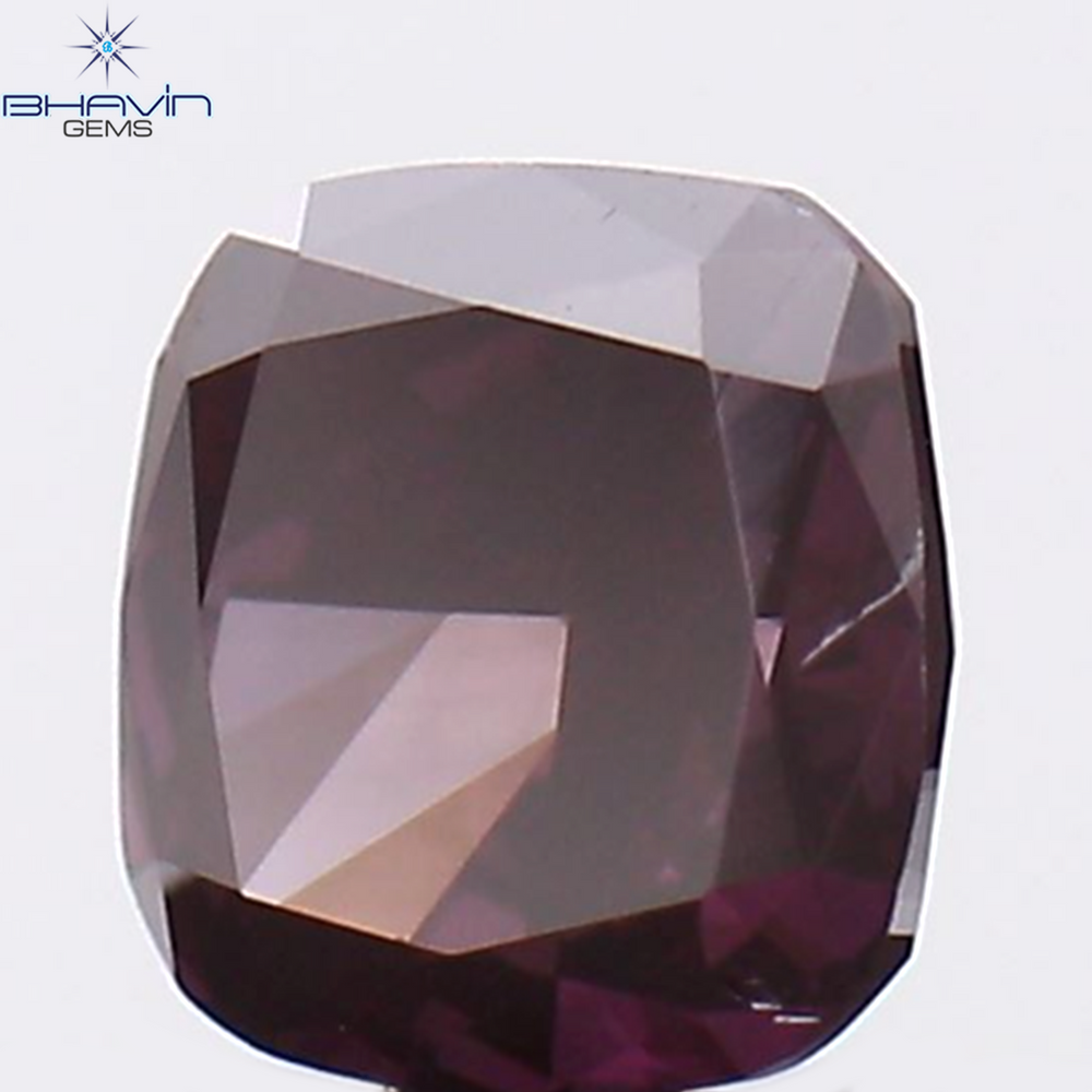 0.17 CT Cushion Shape Natural Loose Diamond Pink Color VS1 Clarity (3.30 MM)