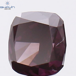 0.17 CT Cushion Shape Natural Loose Diamond Pink Color VS1 Clarity (3.30 MM)