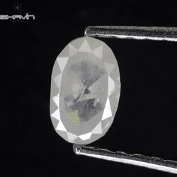 0.38 CT Oval Shape Natural Diamond White Color I3 Clarity (5.80 MM)