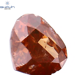 0.29 CT Heart Shape Enhanced Pink Color Natural Loose Diamond SI2 Clarity (4.25 MM)