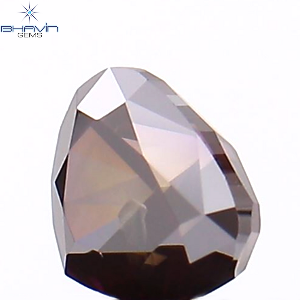 0.49 CT Heart Shape Pink Color Natural Loose Diamond I1 Clarity (4.00 MM)