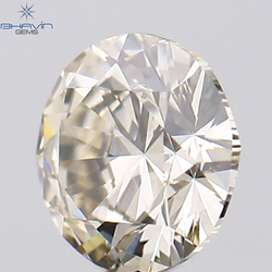 0.30 CT Round Shape Natural Loose Diamond Brown (M) Color VS2 Clarity (4.32 MM)