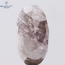 1.73 CT Oval Shape Natural Diamond Pink Color I3 Clarity (9.36 MM)
