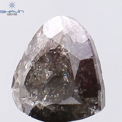 1.94 CT Heart Shape Natural Diamond Pink Color I3 Clarity (7.42 MM)