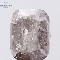 1.03 CT Cushion Shape Natural Diamond Pink Color I3 Clarity (6.00 MM)