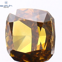 0.29 CT Cushion Shape Natural Diamond Red Color VS1 Clarity (3.60 MM)