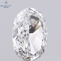 0.06 CT Oval Shape Natural Diamond White Color VS2 Clarity (3.15 MM)
