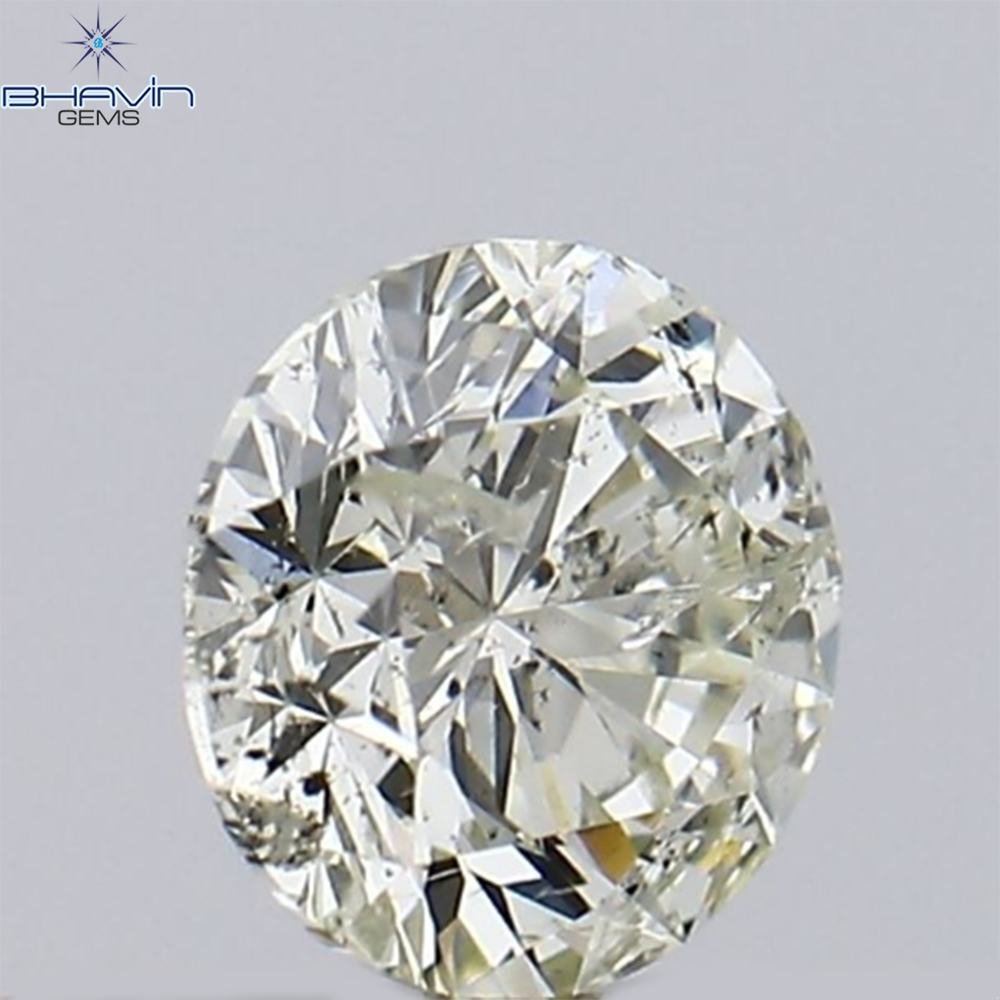 0.25 CT Round Shape Natural Loose Diamond White(K)  Color I1 Clarity (3.93 MM)