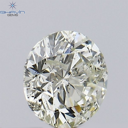 0.25 CT Round Shape Natural Loose Diamond White(K)  Color I1 Clarity (3.93 MM)