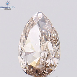 0.17 CT Pear Shape Natural Diamond Pink Color VS1 Clarity (4.06 MM)
