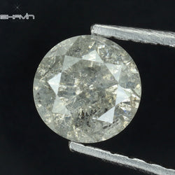 0.53 CT Round Shape Natural Loose Diamond White Color I3 Clarity (5.18 MM)