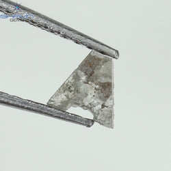 0.24 CT Alphabet Shape Salt And Pepper Natural Loose Diamond I3 Clarity (4.60 MM)