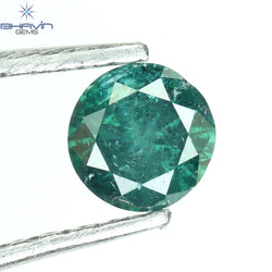 0.29 CT Round Diamond Natural Loose Diamond Blue Color I3 Clarity (4.20 MM)