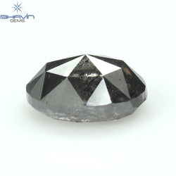 0.36 CT Oval Shape Natural Diamond Salt And Papper Color I3 Clarity (4.66 MM)