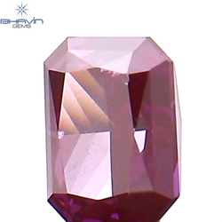 0.07 CT Radiant Diamond Pink Color Natural Diamond Clarity VS1 (2.70 MM)