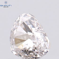 0.23 CT Heart Shape Natural Diamond Pink Color VS1 Clarity (3.97 MM)