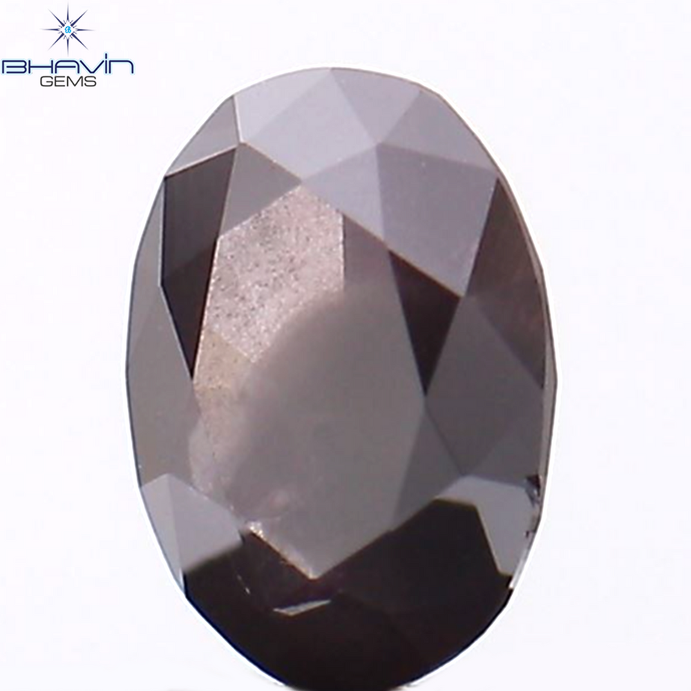 0.20 CT Oval Shape Natural Diamond Pink Color I3 Clarity (4.13 MM)