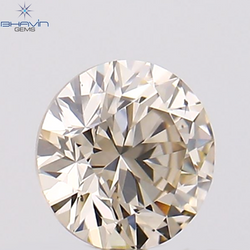 0.39 CT Round Shape Natural Loose Diamond White (M) Color VS1 Clarity (4.65 MM)