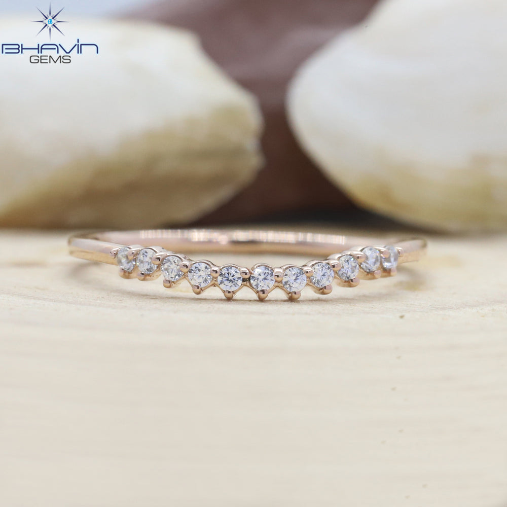 ラウンド ローズ カット ダイヤモンド, ソルト アンド ペッパー ダイヤモンド, 天然ダイヤモンド リング, ゴールド リング 婚約指輪,結婚指輪, ダイヤモンド リング