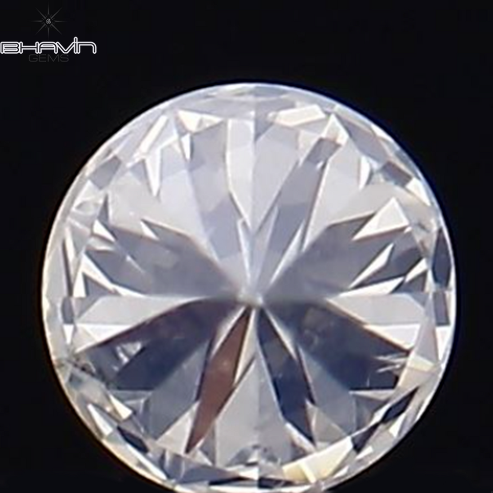 0.03 CT Round Shape Natural Loose Diamond White Color SI1 Clarity (2.04 MM)