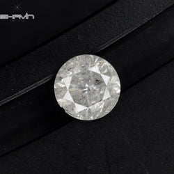 0.36 CT Round Shape Natural Loose Diamond White Color I3 Clarity (4.36 MM)