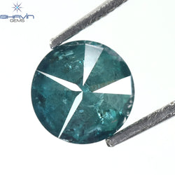 0.70 CT Round Diamond Natural Loose Diamond Blue Color I3 Clarity (5.67 MM)