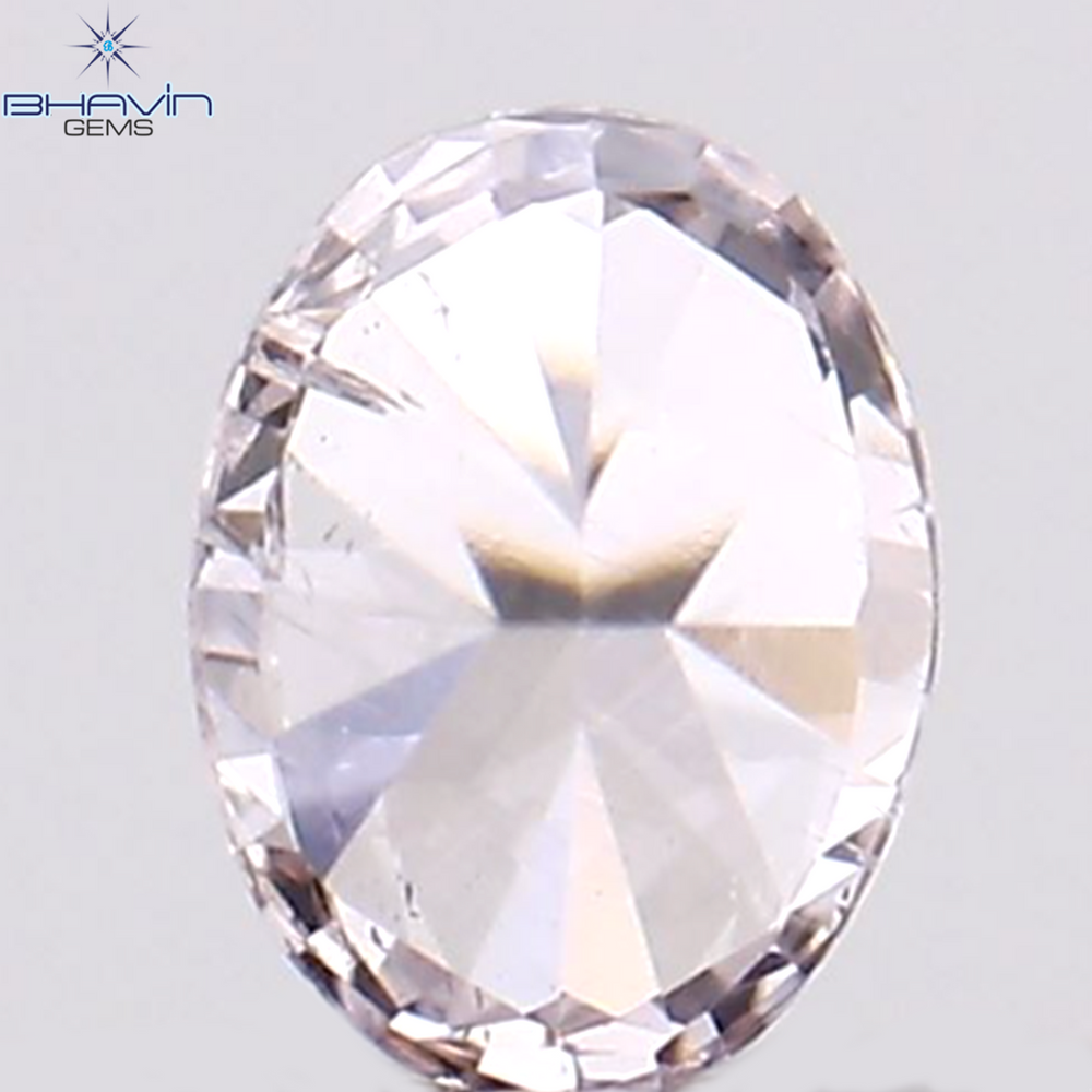 0.08 CT Oval Shape Natural Diamond Pink Color VS2 Clarity (2.97 MM)