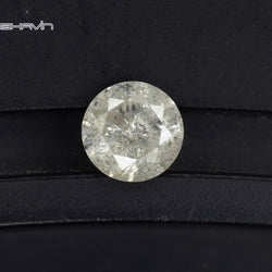 0.39 CT Round Shape Natural Loose Diamond White Color I3 Clarity (4.65 MM)