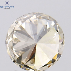 0.30 CT Round Shape Natural Loose Diamond Brown (M) Color VS2 Clarity (4.32 MM)