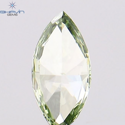 0.10 CT Marquise Shape Natural Diamond Green Color VS2 Clarity (4.80 MM)