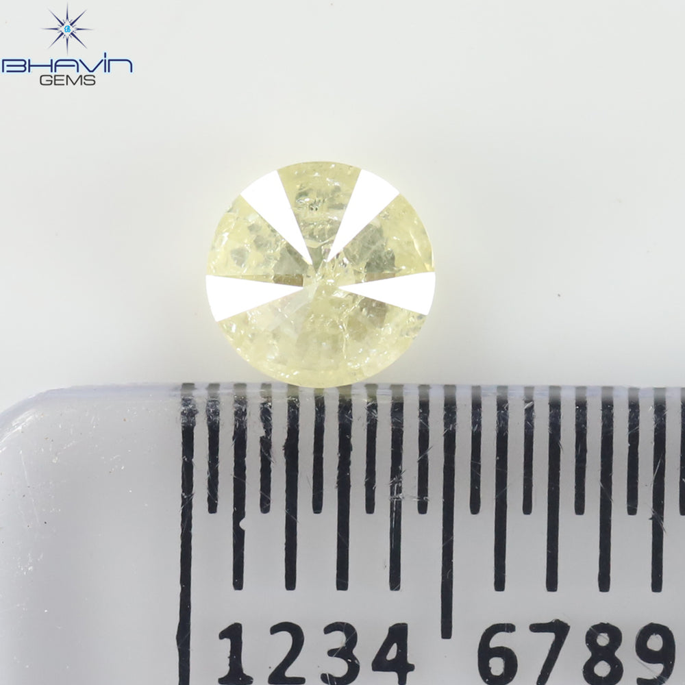 0.33 CT Round Shape Natural Loose Diamond White(M) Color I3 Clarity (4.35 MM)