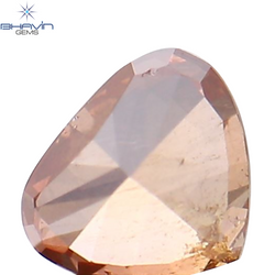 0.16 CT Heart Shape Enhanced Pink Color Natural Loose Diamond SI1 Clarity (3.65 MM)